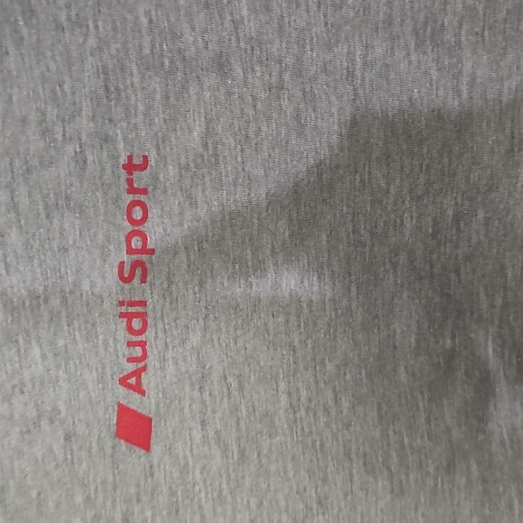 Audi Sport Gray and White T-Shirt - Picture 3 of 4